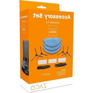 A10 Pro Vervangende Accessoireset voor Robotstofzuiger met Dweilfunctie - Fijnstoffilter Zijborstels Poetsdoeken & Hoofdborstel