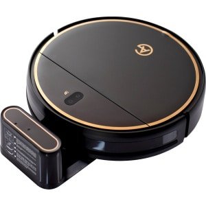 AG6000 Robotstofzuiger met Dweilfunctie - 120minuten - Met Oplaadstation - Robotstofzuigers - Huisdieren - met Dweil - Luxe Robotstofzuiger - Dweilrobot - Automatisch opladen - met App of afstandsbediening te gebruiken - 2500Mah - Ring Design