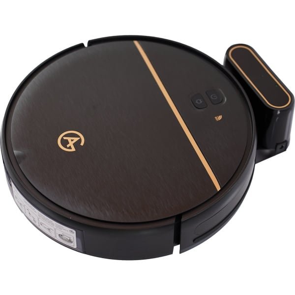 AG6100 Robotstofzuiger met Dweilfunctie - 120minuten - Met Oplaadstation - Robotstofzuigers - Huisdieren - met Dweil - Luxe Robotstofzuiger - Dweilrobot - Automatisch opladen - App of afstandsbediening te gebruiken - 2500Mah - Stripe Design