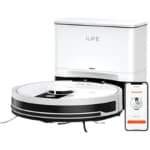 Aafinity Robotstofzuiger - Robotstofzuiger met dweilfunctie - robot stofzuiger - wit - 40 W - minimaal 2 uur te gebruiken na opladen