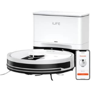 Aafinity Robotstofzuiger - Robotstofzuiger met dweilfunctie - robot stofzuiger - wit - 40 W - minimaal 2 uur te gebruiken na opladen