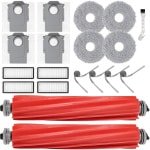 Accessoires voor Robotstofzuiger - Set van 2 hoofdborstellen, 4 doekjes, 4 stofzakken, 4 filters, 4 zijborstels, 1 reinigingsborstel