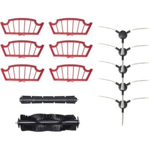 Accessoires voor SWR22 robotstofzuiger - aluminium - zwart/rood