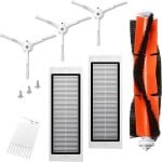 Accessoires voor Xiaomi Roborock S50 S51 S55 S5 Max S6 S60 S65 robotstofzuiger, HEPA-filter, hoofdborstel, zijborstel, 10-delig