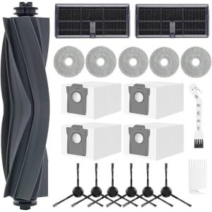 Accessoires voor robotstofzuiger - set van 20 - siliconen