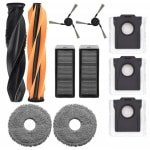 Accessoireset compatibel met robotstofzuiger Dreame X50 Ultra Complete / X50 Master - Onderhoudsset geschikt voor stofzuigers: X50 Ultra Complete - X50 Ultra - L50 Pro Ultra - X50 Master - Vervangingsonderdelen van de beste kwaliteit