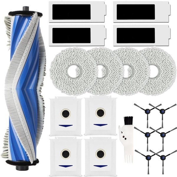 Accessoireset voor Robotstofzuiger - Hoogwaardige Onderdelen - Set van 12