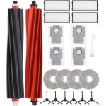 Accessoireset voor Robotstofzuigers - Complete Reserveonderdelenset met Hoofdborstels, Filters, Stofzakken en Reinigingsdoeken