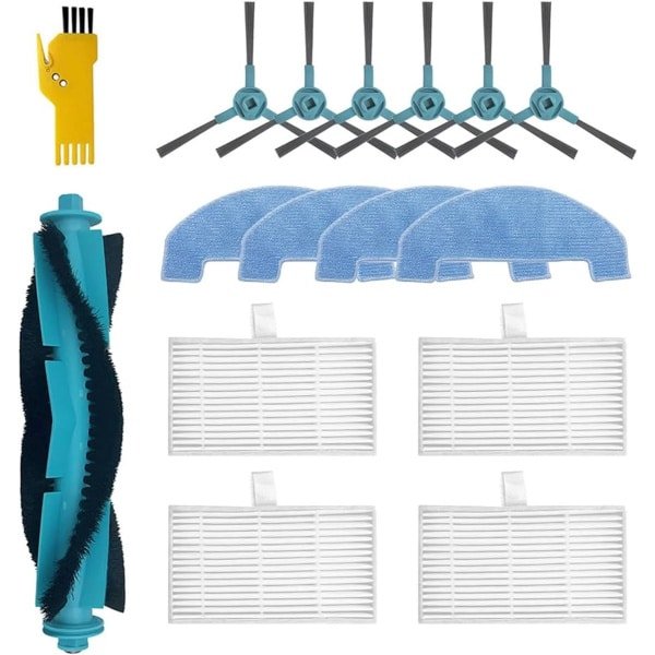 Accessoireset voor robotstofzuiger - 15 stuks - kunststof