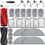 Accessoireset voor robotstofzuiger - Hoogwaardige vervangingen - 1 set