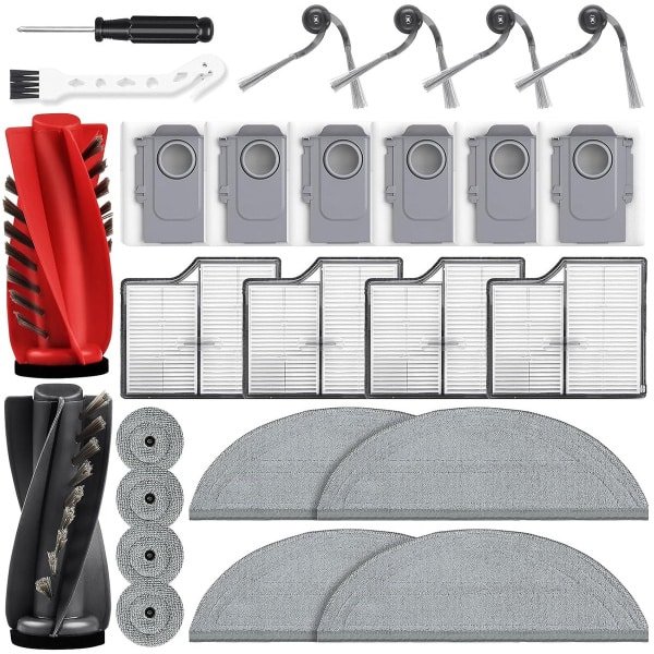 Accessoireset voor robotstofzuiger - Hoogwaardige vervangingen - 1 set