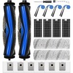 Accessoireset voor robotstofzuiger - set van 20 - polyester