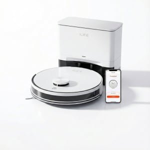 Aiverig® Robotstofzuiger met Dweilfunctie - Zelflegend Station - 5000Pa Zuigkracht - Slimme Robot met App & Smart Mapping - Krachtige Stofzuiger en Dweilrobot - Inclusief 2,5L Stofzak & Laadstation - Stofzuigen en Dweilen - 33×33×9,5 CM