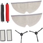 Allecto Plus - 2-pack Vervangende Onderdelen voor Max Robotstofzuiger - Hoofdborstels, Filters, Mop Accessoires