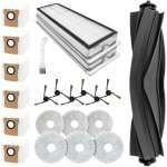 Allecto Plus - Accessoireset voor Robotstofzuigers | Borstel, doekjes, stofzakken, filters en zijborstels