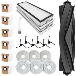 Allecto Plus - Accessoireset voor Robotstofzuigers | Borstel, doekjes, stofzakken, filters en zijborstels