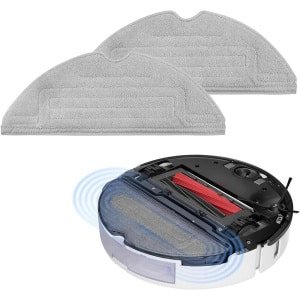 Allecto Plus - Accessoireset voor robotstofzuiger - Grijs - 30 x 115 cm - Geschikt voor S8, S8+, S8 Pro, S7, S7 Maxv, S7 Maxv Ultra, S7 Max Ultra, S7 Pro Ultra - VibraRise microvezel doekjes