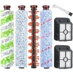 - Allecto Plus - Accessoireset voor robotstofzuiger: vervangende onderdelen met 2 hoofdborstels, 2 stofzakken, 6 zijborstels, 4 filters en 1 borstel.