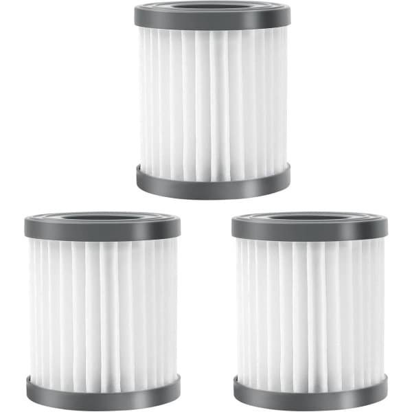 Allecto Plus - Filter Vervanging 3 Stuks Voor Robotstofzuiger, Wasbare Filters - Stofzuiger Accessoires Stofzuiger Onderdelen