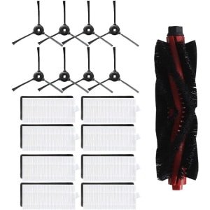 Allecto Plus - Filter voor rollerkwast en kant penseel, geschikt voor Lefant robotstofzuigers.