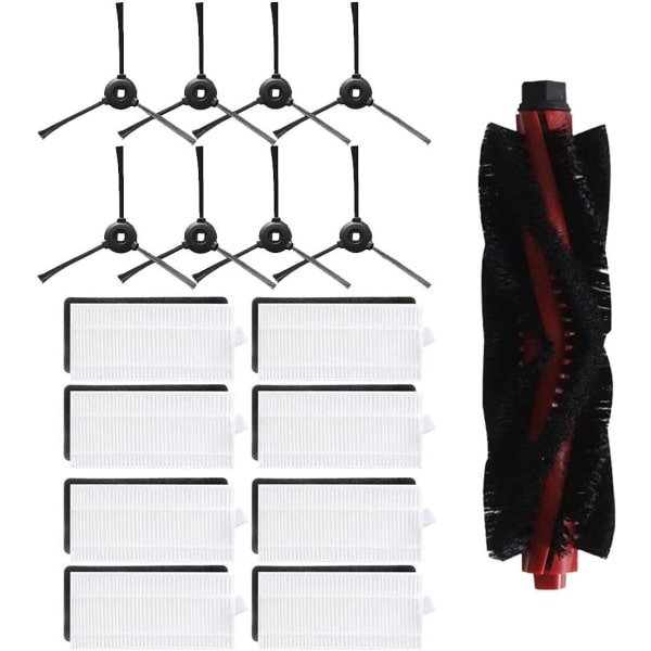 Allecto Plus - Filter voor rollerkwast en kant penseel, geschikt voor Lefant robotstofzuigers.