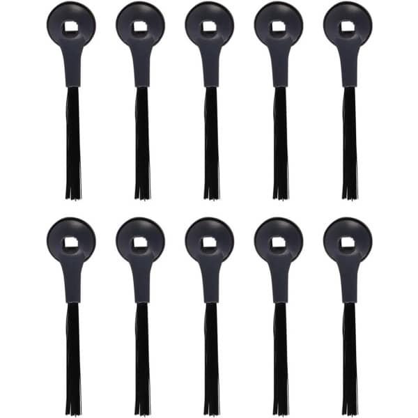 Allecto plus - 10 Zijborstels voor Robotstofzuiger - Vervangend Onderdeel - Robotaccessoires - Reinigingsborstel.