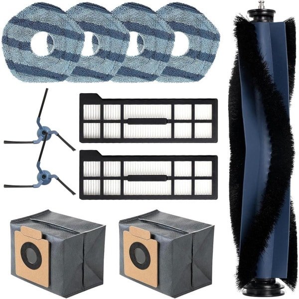 Allecto plus - Accessoireset voor robotstofzuiger, met hoofdborstel, HEPA-filters en meer