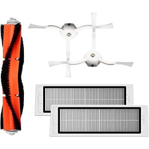 Allecto plus - Vervangingsfilter en borstels voor robotstofzuiger - duurzaam - xiao_mi Mi Robot S50 - H-EPA-filter - zijborstels