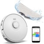 ApexArte® Robotstofzuiger met Dweilfunctie - Tapijtreiniger Machine - Huisdieren - Met App - Wit