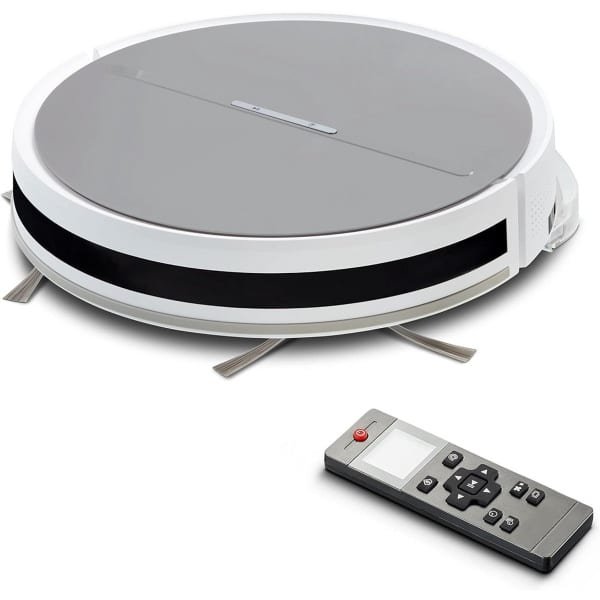 ApexArte® Robotstofzuiger met Laadstation - Robotstofzuigers Huisdieren - Stofzuiger - Grijs