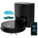 ApexArte® Robotstofzuiger met Laadstation - Robotstofzuigers Huisdieren - Stofzuiger - Zwart