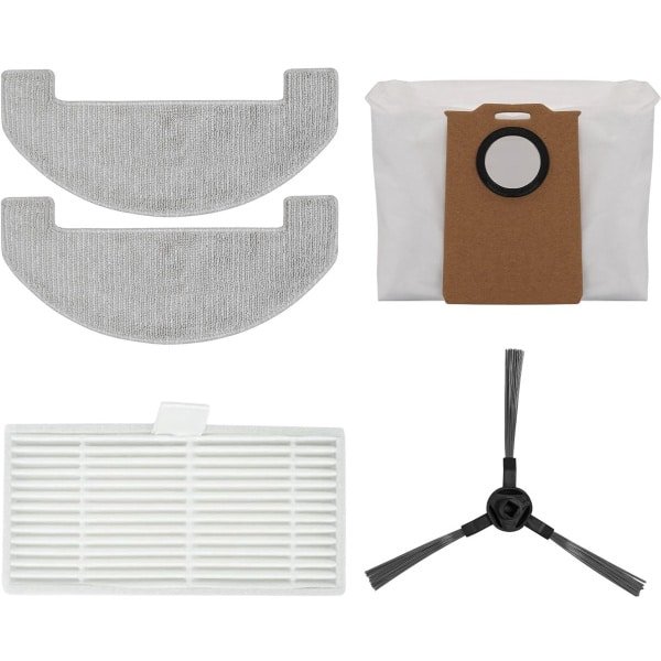 Avalue 3-in-1 Robotstofzuiger Vervangonderdelen - 2 Dweilpads - HEPA-filter - Borstel en Stofzak