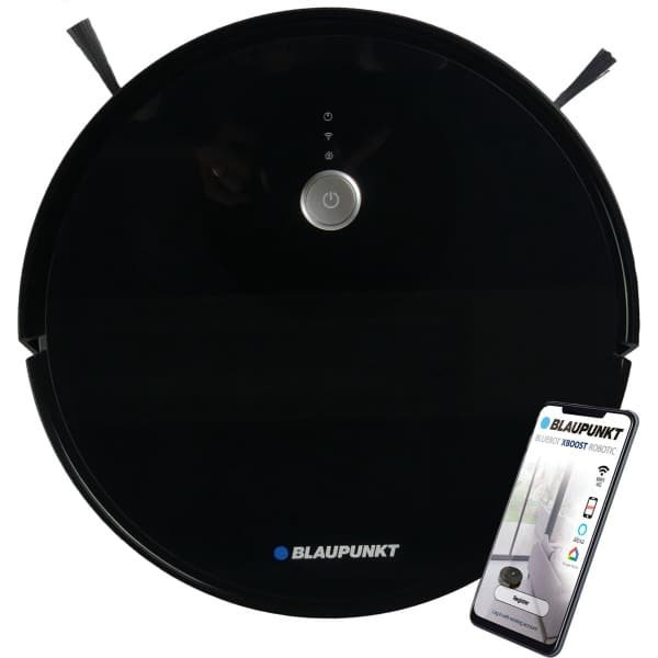 Blaupunkt Bluebot XBOOST BPK-VCBB1XB - Robotstofzuiger met dweilfunctie - Laadstation - Turbo zuigfunctie