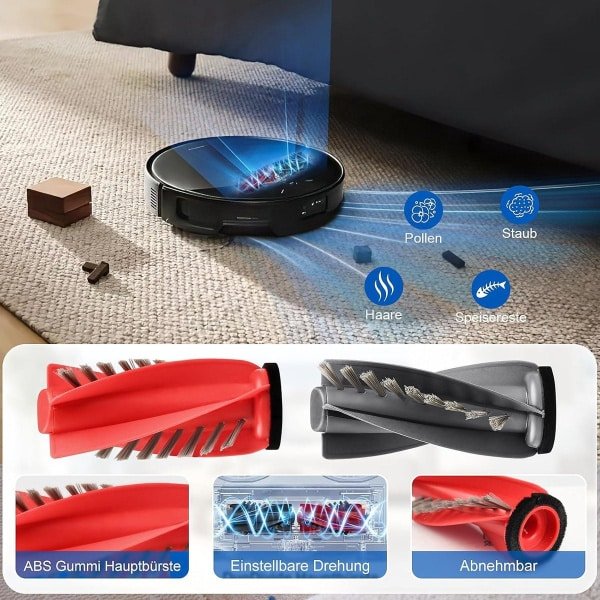 CSGoods - Accessoires Set Voor Robotstofzuiger | 28 Stuks | Hoofdborstels, Stofzakken, Dweilpads | HEPA-filters | Reinigingsaccessoires