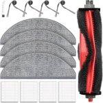 CSGoods - Accessoireset voor robotstofzuiger: borstels, dweilpads, HEPA-filters.