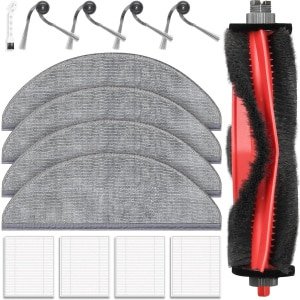 CSGoods - Accessoireset voor robotstofzuiger: borstels, dweilpads, HEPA-filters.
