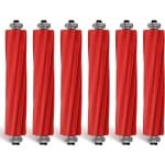 CSGoods - Set van 6 extra hoofdborstels voor robotstofzuigers - Compatibel met diverse modellen