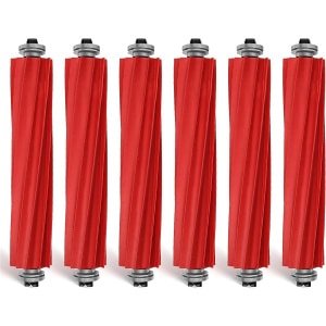 CSGoods - Set van 6 extra hoofdborstels voor robotstofzuigers - Compatibel met diverse modellen