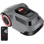 CYRO - Robotgrasmaaier - Robot grasmaaier - Robotmaaier - 100m²/u - App Bediening - Automatisch Opladen - 70min looptijd - Grijs