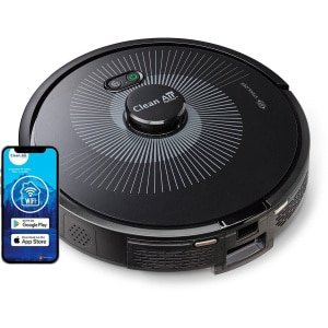 Clean Air Optima® RVC-001B Smart - Robotstofzuiger met dweilfunctie en UV-C sterilisatie - Slimme 360° LiDAR-scan voor nauwkeurige mapping - Precisie Hoek Reiniging - Meubelbeschermings technologie