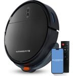 CleanDays D2-007 Robotstofzuiger met Dweilfunctie - Laadstation - 3-in-1 - Stil - 2000Pa - Huisdieren - App + Afstandsbediening