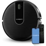 CleanDays D3-300MAX Robotstofzuiger - Slimme Dweilfunctie - met Laadstation - Dweilrobot - Voor Huisdieren - Zwart