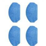 CleanWise Henk - 4 Dweildoeken - Dweilpads voor robotstofzuiger CleanWise Henk