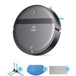 CleanWise Henk + Onderhoudspakket - Robotstofzuiger met dweilfunctie en laadstation - 4500 Pa zuigkracht, 5 schoonmaakmodi, app- en spraakbediening, ideaal voor huisdieren, harde vloeren & tapijt