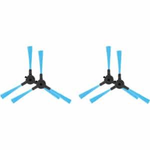 CleanWise Henk zijborstels - 4 zijborstels voor robotstofzuiger CleanWise Henk