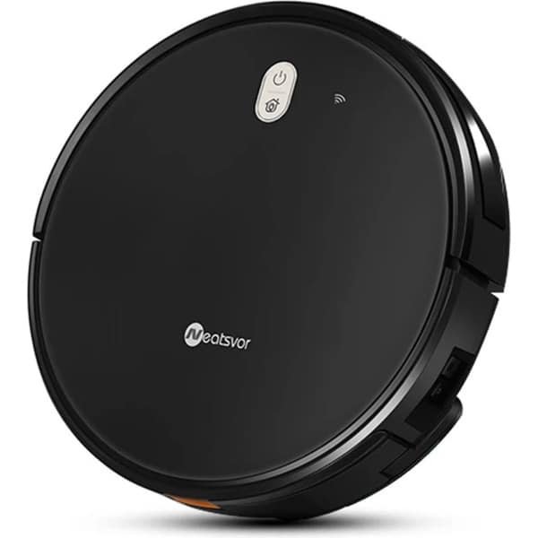 Collox Robotstofzuiger - Met dweilfunctie - App en Voice control - HEPA filter - Intelligente routeplanning - Anti-val & Anti-stoot - 6 reinigingsmodi - Kan op hoogtes van 15 mm - Dun ontwerp - Zwart