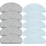 Cosensi - 10 Stuks Mopdoek Pads voor Robotstofzuiger Accessoires, Stofzuiger Vervangende Onderdelen - Hoge Kwaliteit en Duurzaamheid