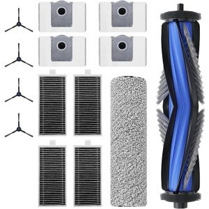 Cosensi - Accessoireset voor robotstofzuiger: 14-delig, hoofdborstel, mopreinigingsrol, filters, zijborstels, stofzakken