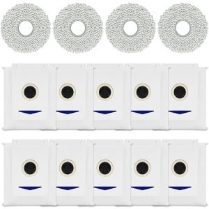 Cosensi - Accessoireset voor robotstofzuiger: 14-delige set, schoonmaakdoeken, stofzakken