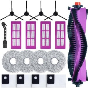Cosensi - Accessoireset voor robotstofzuiger - reserveonderdelen - hoofdborstels - Hepa-filters - dweilpads - zijborstels - stofzakken - borstel
